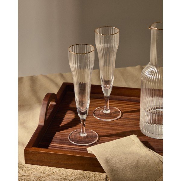 Kieliszek do szampana 190 ml Ayan – Kave Home-image-1