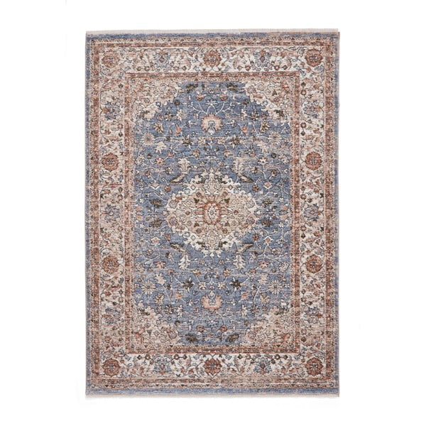 Niebiesko-beżowy dywan 80x150 cm Vintage – Think Rugs