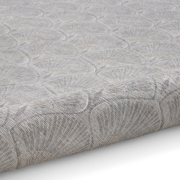 Jasnoszary dywan odpowiedni do prania 122x170 cm Deco Peacock – Catherine Lansfield-image-3