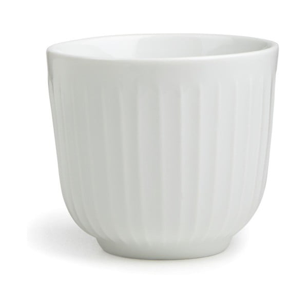 Biały porcelanowy kubek Kähler Design Hammershoi, 200 ml