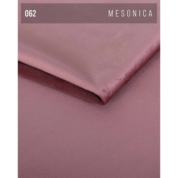 Różowy aksamitny fotel Moilo – MESONICA-image-4