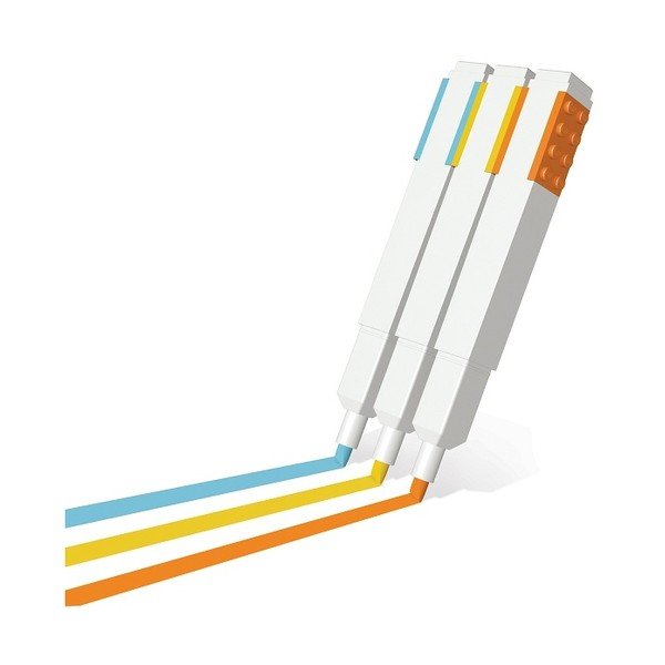 Komplet 3 zakreślaczy LEGO®-image-2