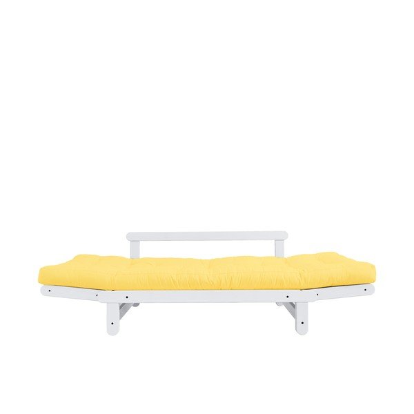 Sofa rozkładana Karup Design Beat White/Yellow-image-4