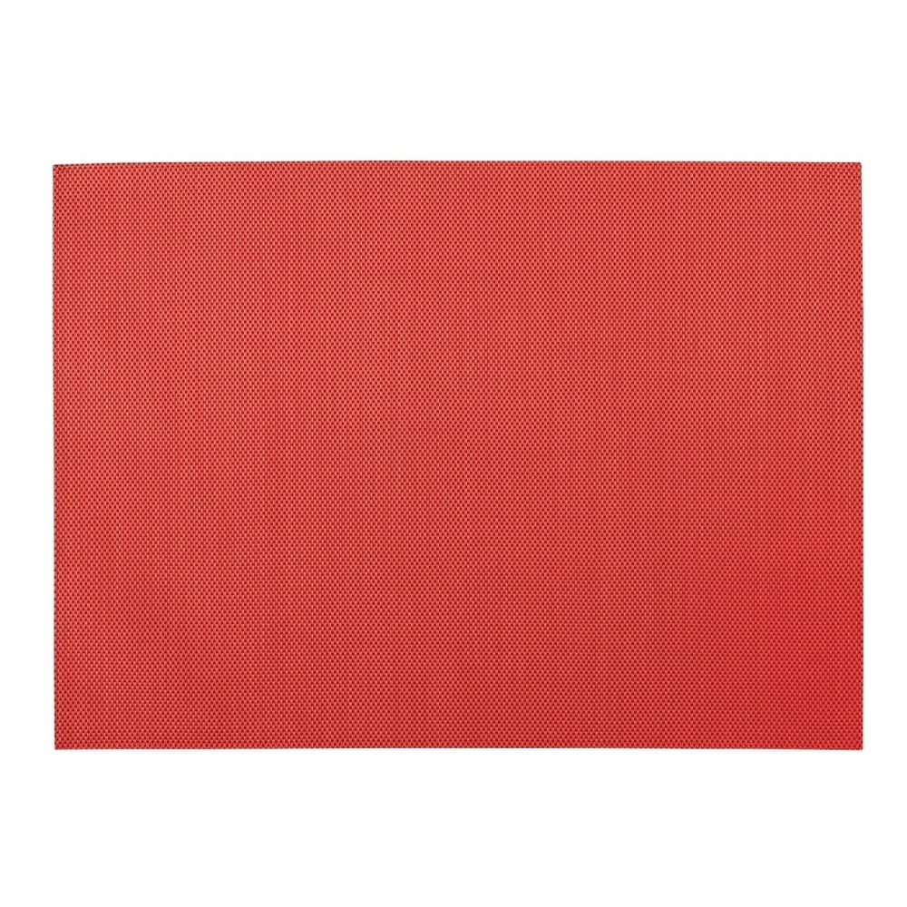 Czerwona mata stołowa Zic Zac, 45x33 cm