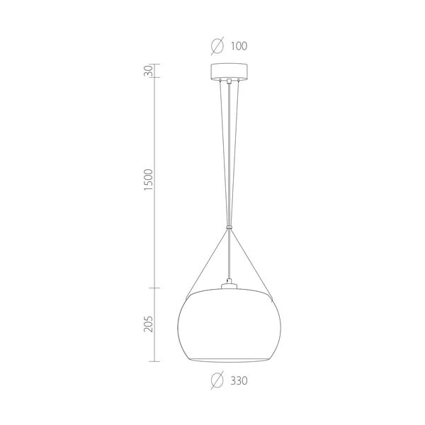 Lampa MOMO, opal matte copper/white/white-image-1