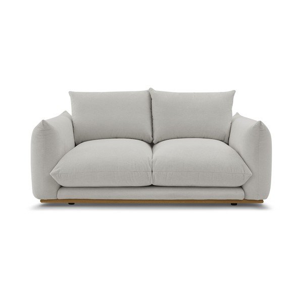 Jasnoszara sofa 193 cm Ernest – Bobochic Paris