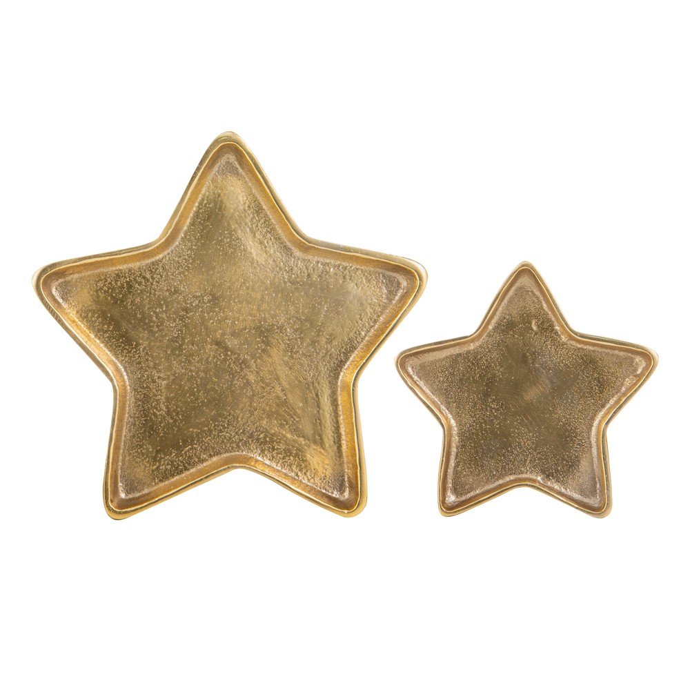 Metalowa taca dekoracyjna 19x20 cm Noelle Star – Ladelle
