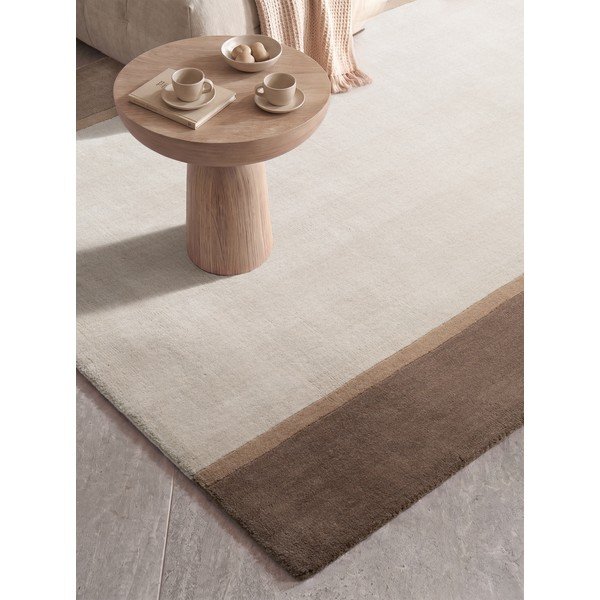 Brązowy/kremowy wełniany dywan 120x170 cm Rowan – Villeroy&Boch-image-2