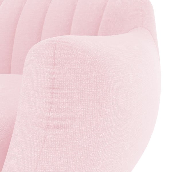 Pastelowa różowa sofa dwuosobowa Vivonita Kennet-image-2