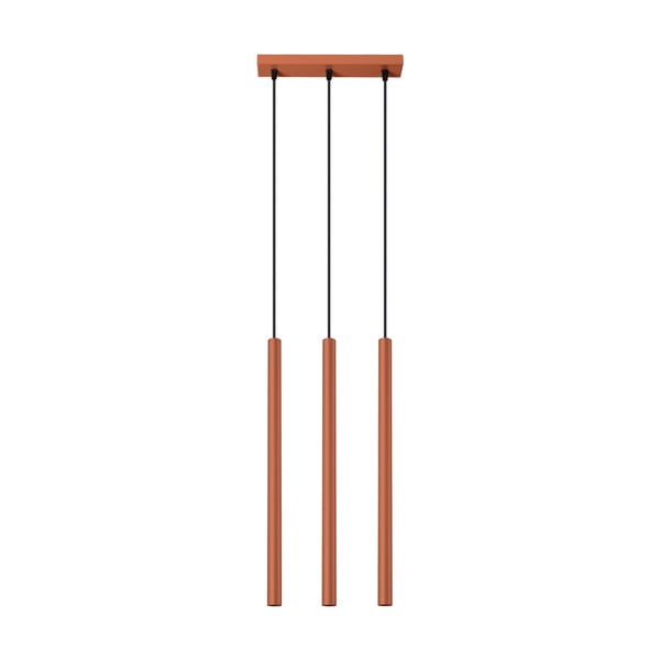 Ceglasta lampa wisząca Fideus – Sollux