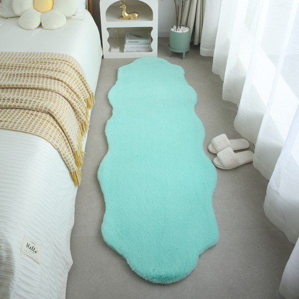 Miętowa syntetyczna skóra 60x180 cm Caty – Ayyildiz Carpets-image-3