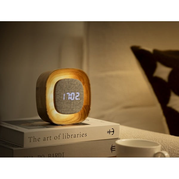 Budzik cyfrowy Lumos Ash – Gingko-image-1