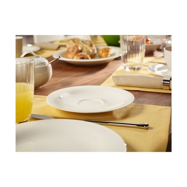 Biały spodek Villeroy & Boch New Cottage, ⌀ 19 cm-image-1