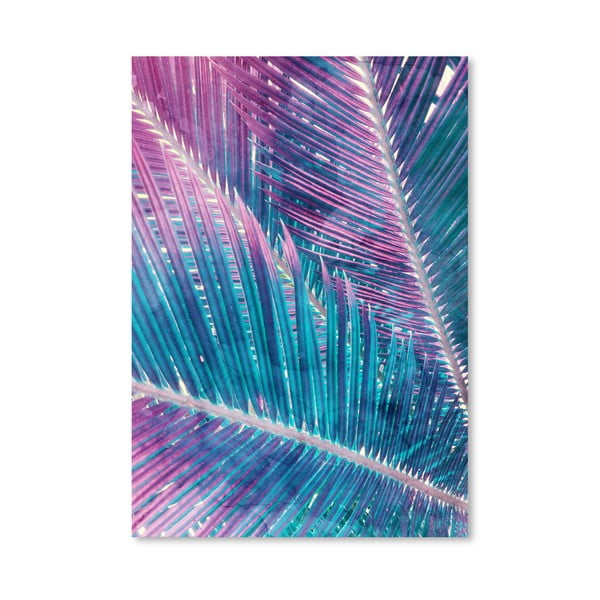 Plakat Americanflat Pastel Palms Ii, 30x42 cm
