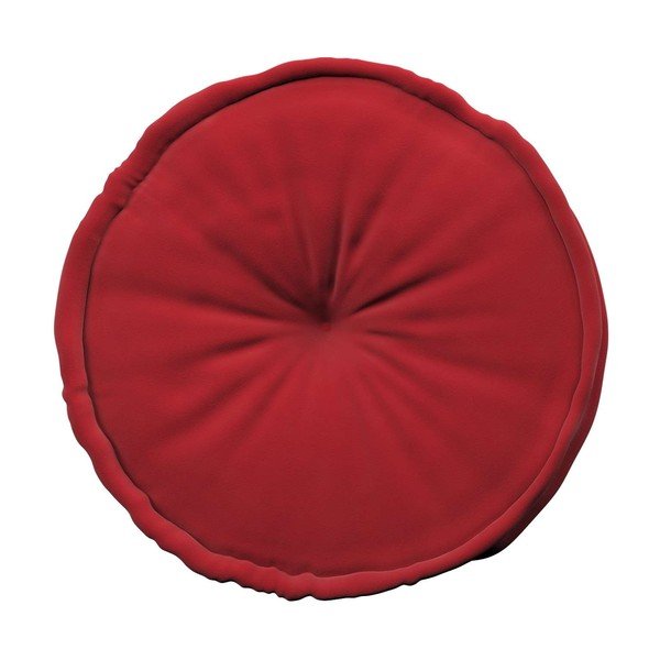 Czerwony worek do siedzenia Posh Velvet – Yellow Tipi-image-1