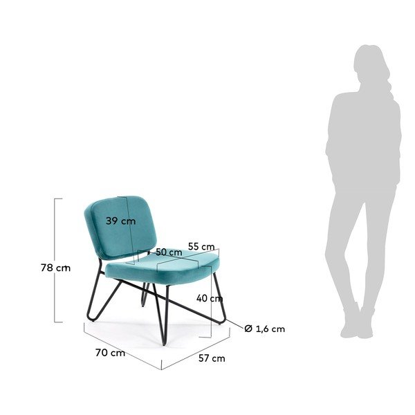 Zielony fotel La Forma Circuit-image-4