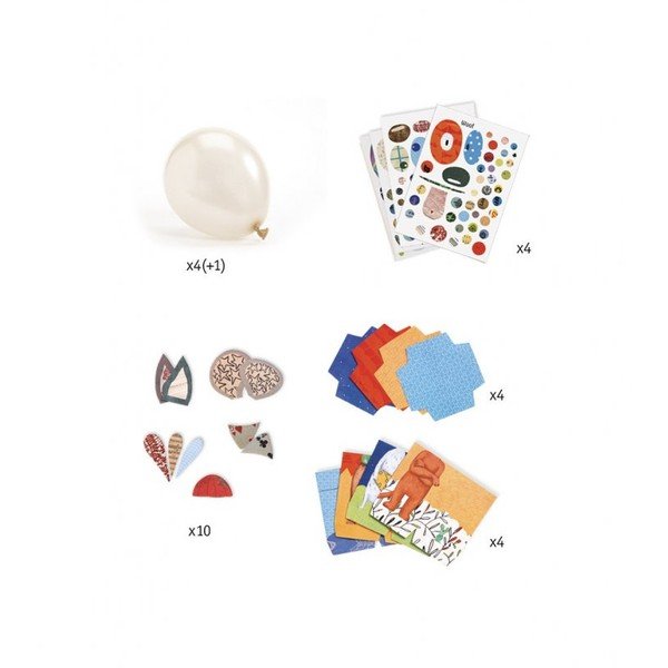 Zestaw dziecięcy DIY Djeco Ozdabianie baloników-image-2