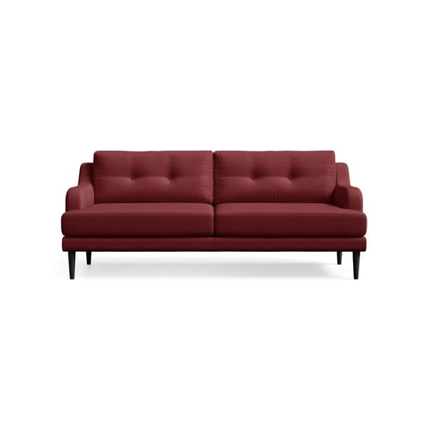Czerwona sofa 3-osobowa Marie Claire GABY