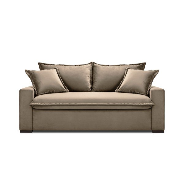 Beżowa rozkładana sofa Kooko Home Mezzo
