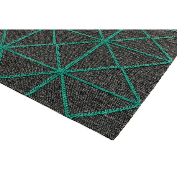 Czarno-zielony dywan Asiatic Carpets Prism, 160x230 cm-image-4