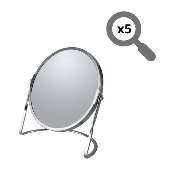 Lustro kosmetyczne powiększające (powiększenie 5x) ø 18 cm Akira – Spirella-image-2