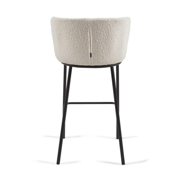 Białe hokery zestaw 2 szt. (wysokość siedziska 75 cm) Ciselia – Kave Home-image-3