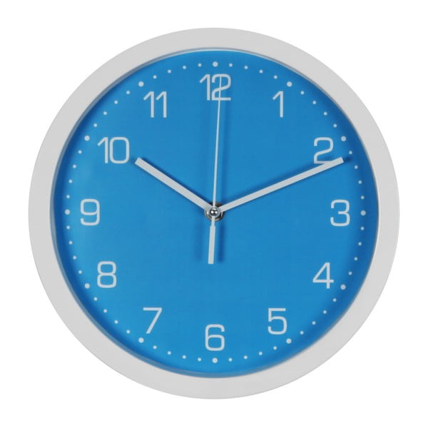 Niebieski zegar wiszący Just 4 Kids Arabic Dial, ⌀ 26,5 cm