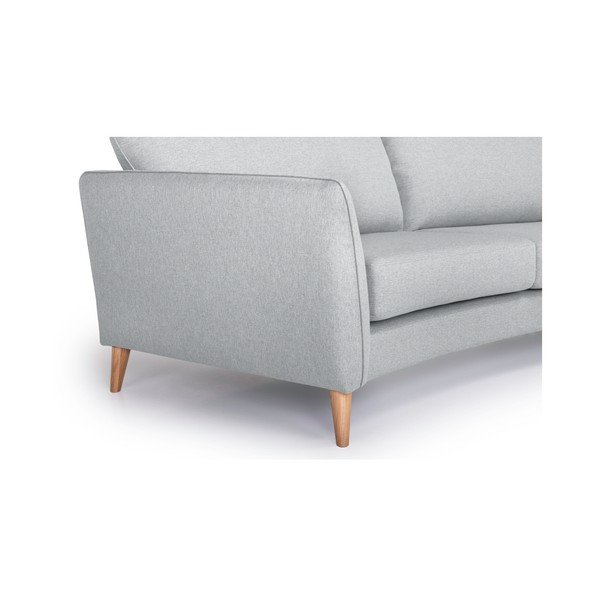 Jasnoszara sofa Scandic Paris, 245 cm-image-4