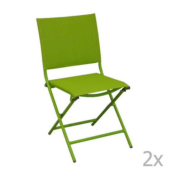 Zestaw 2 krzeseł ogrodowych Pieghevoli Mousse