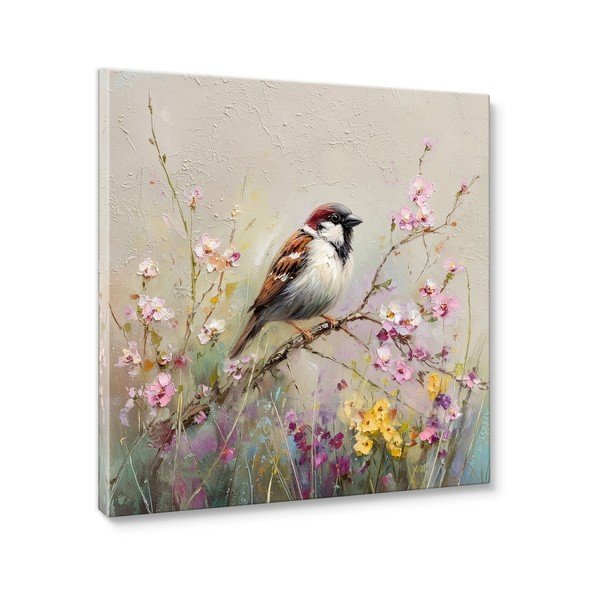Obraz drukowany na płótnie 32x32 cm Sparrow – Styler-image-3