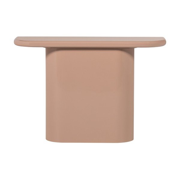 Jasnoróżowa konsola z połyskiem 30x120 cm Nocta – WOOOD-image-3