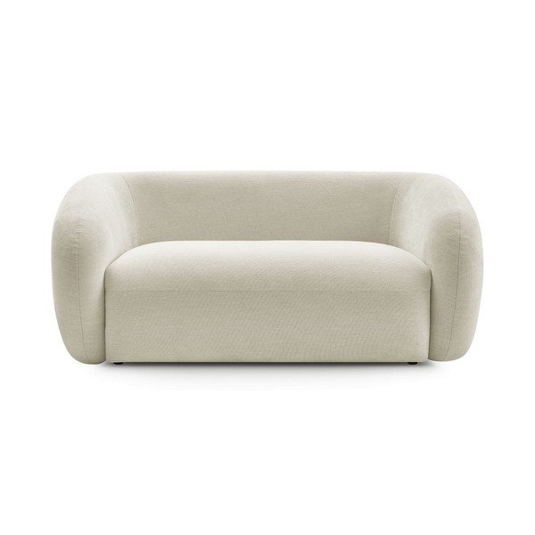 Beżowa sofa z tkaniny szenilowej 160 cm Celine – Bobochic Paris