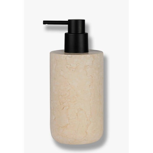 Kremowy marmurowy dozownik do mydła 200 ml Marble – Mette Ditmer Denmark