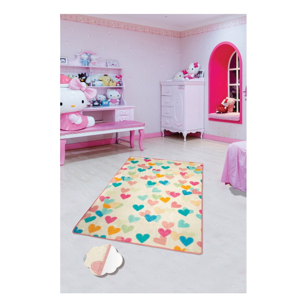 Dywan dla dzieci Hearts, 140x190 cm (zdjęcie 4)