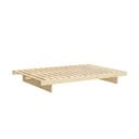 Naturalne łóżko dwuosobowe z litego drewna sosnowego 160x200 cm Kanso – Karup Design