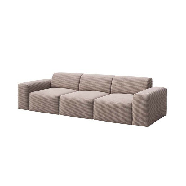 Beżowa sztruksowa sofa 285 cm Villet – Rodier-image-2