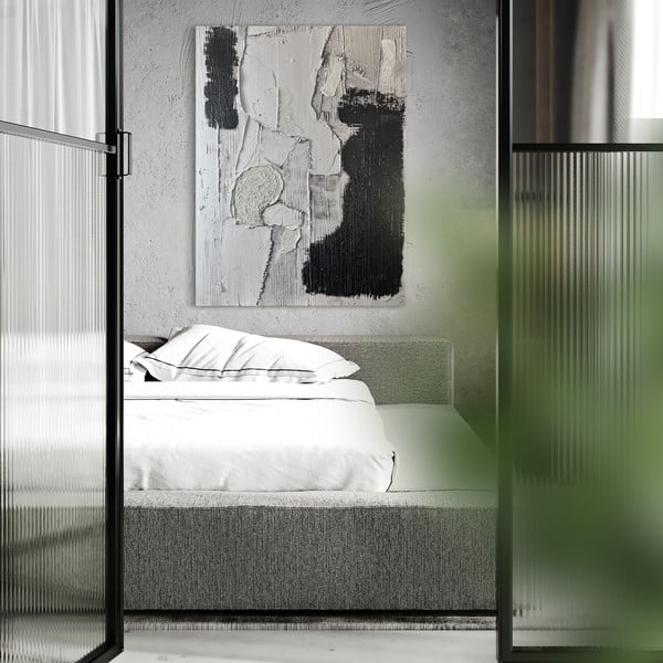 Obraz z ręcznie malowanymi elementami 70x100 cm Touch – Styler-image-2