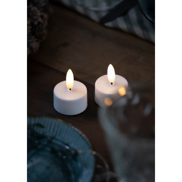 Świeczki LED zestaw 2 szt. (wysokość 2 cm) Sille Rechargeable – Sirius-image-2