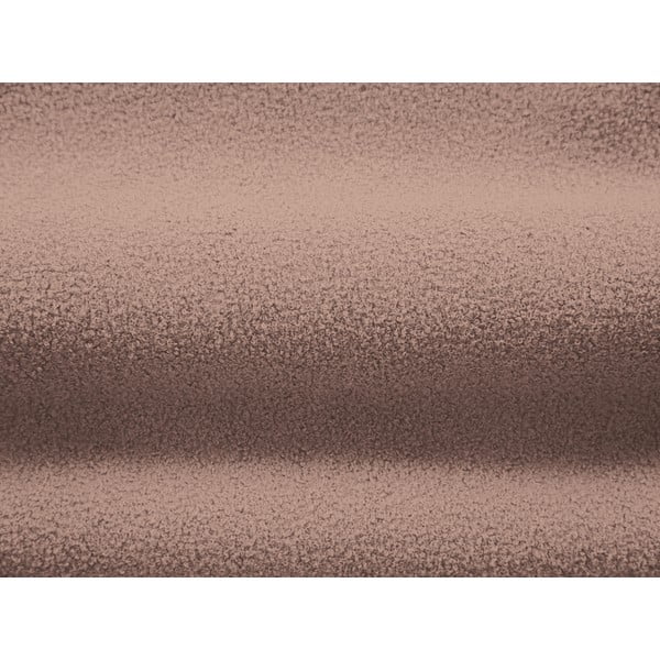 Jasnoróżowy fotel z materiału bouclé Chuck – Micadoni Home-image-4