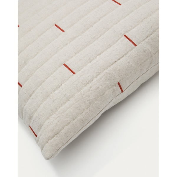 Poszewka na poduszkę z mieszanki lnu 45x45 cm Blaina – Kave Home-image-2