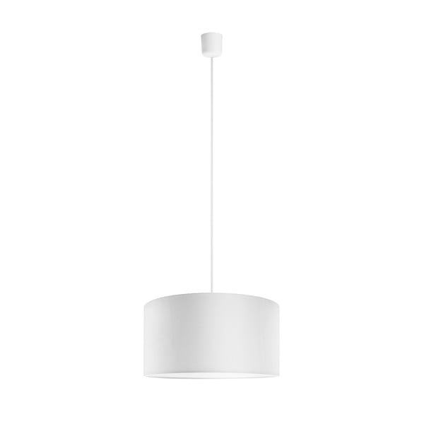Biała lampa wisząca Tres, ⌀ 36 cm