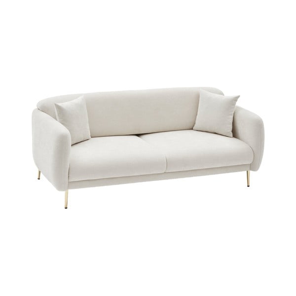 Biała rozkładana sofa 210 cm Simena – Balcab Home