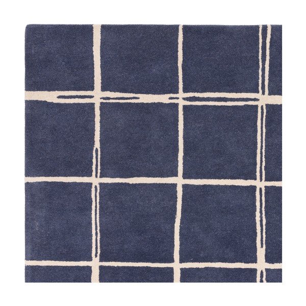 Niebieski wełniany dywan tkany ręcznie 160x230 cm – Asiatic Carpets-image-4