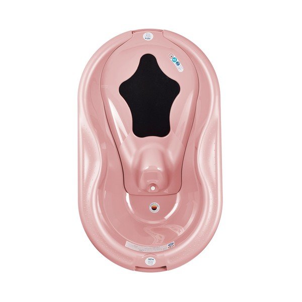 Jasnoróżowa mata do wanienki 32x56 cm Top – Rotho-image-2