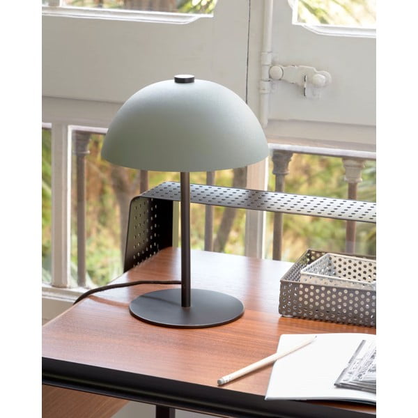 Zielona lampa stołowa z metalowym kloszem (wys. 33 cm) Aleyla – Kave Home-image-1