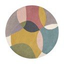 Wełniany okrągły dywan tkany ręcznie ø 160 cm Glow Multi – Flair Rugs