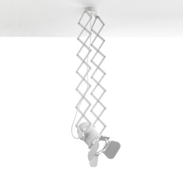 Lampa wisząca z systemem pantografowym Tomasucci Extension White-image-2