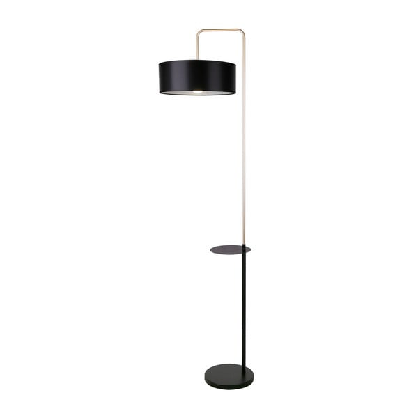 Czarna lampa stojąca (wysokość 172 cm) Impact – Candellux Lighting