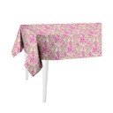 Beżowo-różowy obrus Mike & Co. NEW YORK Butterflies, 300x140 cm