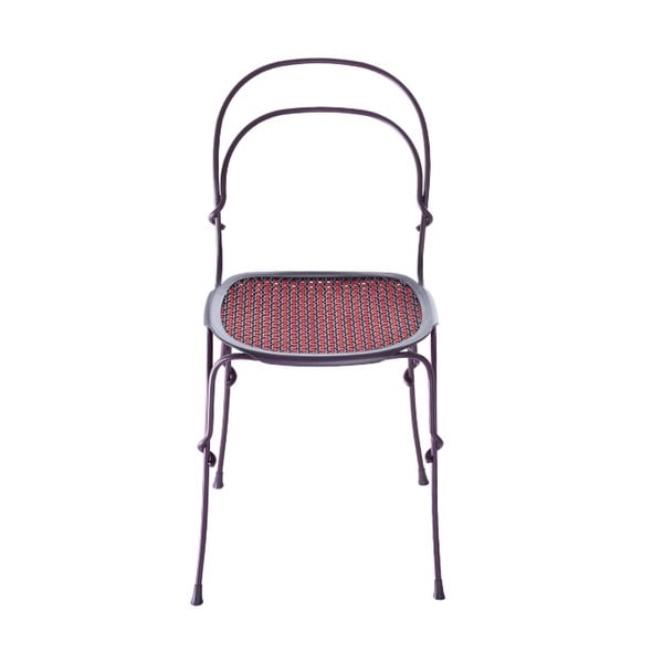 Fioletowo-czerwone krzesło Magis Vigna